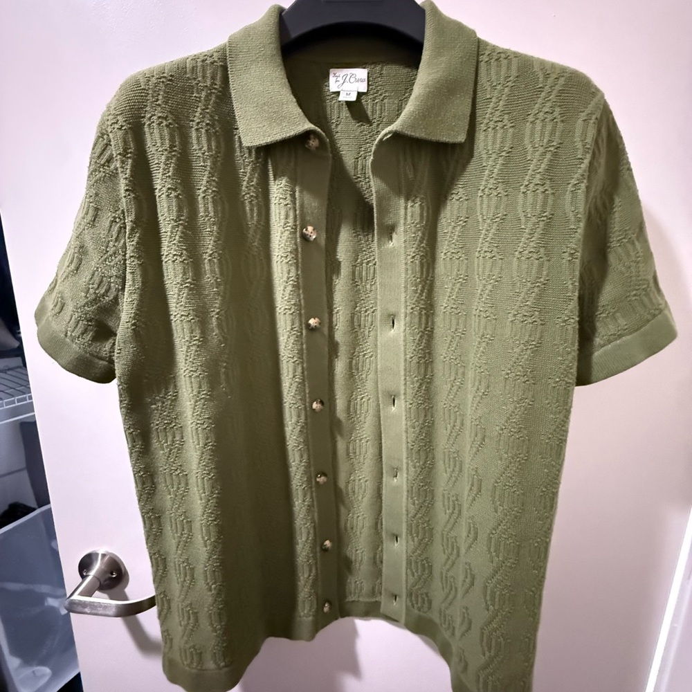 J. Crew Knitted Sweater Polo